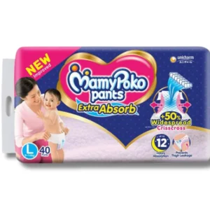 MamyPoko Pants Diaper L (9-14Kg) 4Pcs (India)