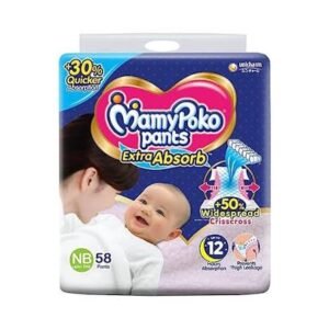 MamyPoko Pants Diaper New Born (0-5Kg) 4Pcs (India)